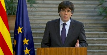 Co planuje b. szef rządu Katalonii w Brukseli? "Nie jestem tu. by prosić o azyl"