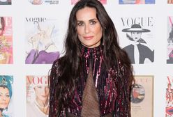 Demi Moore na setnych urodzinach "Vogue UK"