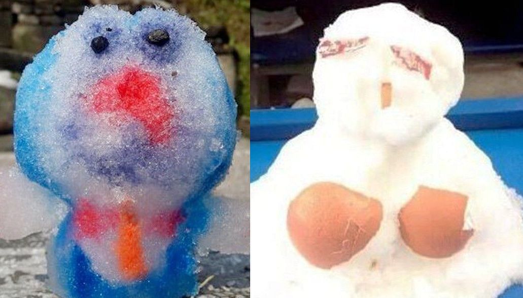 Świętowali pierwsze opady śniegu od 22 lat. Zabawę popsuła policja