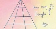 Ile widzisz trójkątów? Internauci oszaleli na punkcie tej zagadki