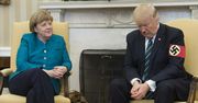 Trump nie podał ręki Merkel. Internauci wiedzą, co i jak