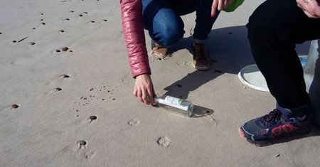 Niezwykłe znalezisko na plaży w Rowach