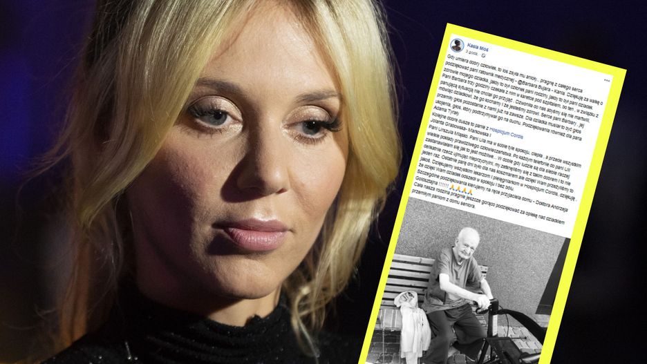 Kasia Moś opisała tragiczne okoliczności śmierci dziadka