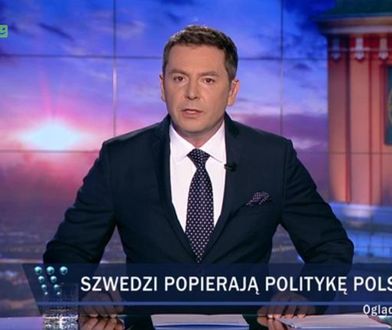 Szwedzka ambasada tłumaczy "Wiadomościom" TVP czym jest sondaż