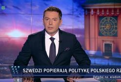 Szwedzka ambasada tłumaczy "Wiadomościom" TVP czym jest sondaż