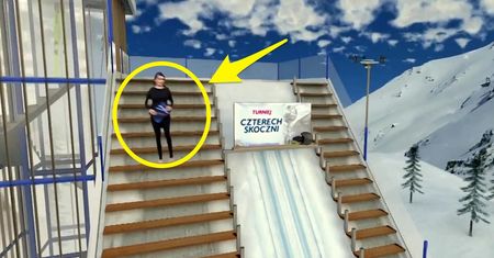 "Wiadomości" TVP pokazały skocznię. Grafika hitem sieci