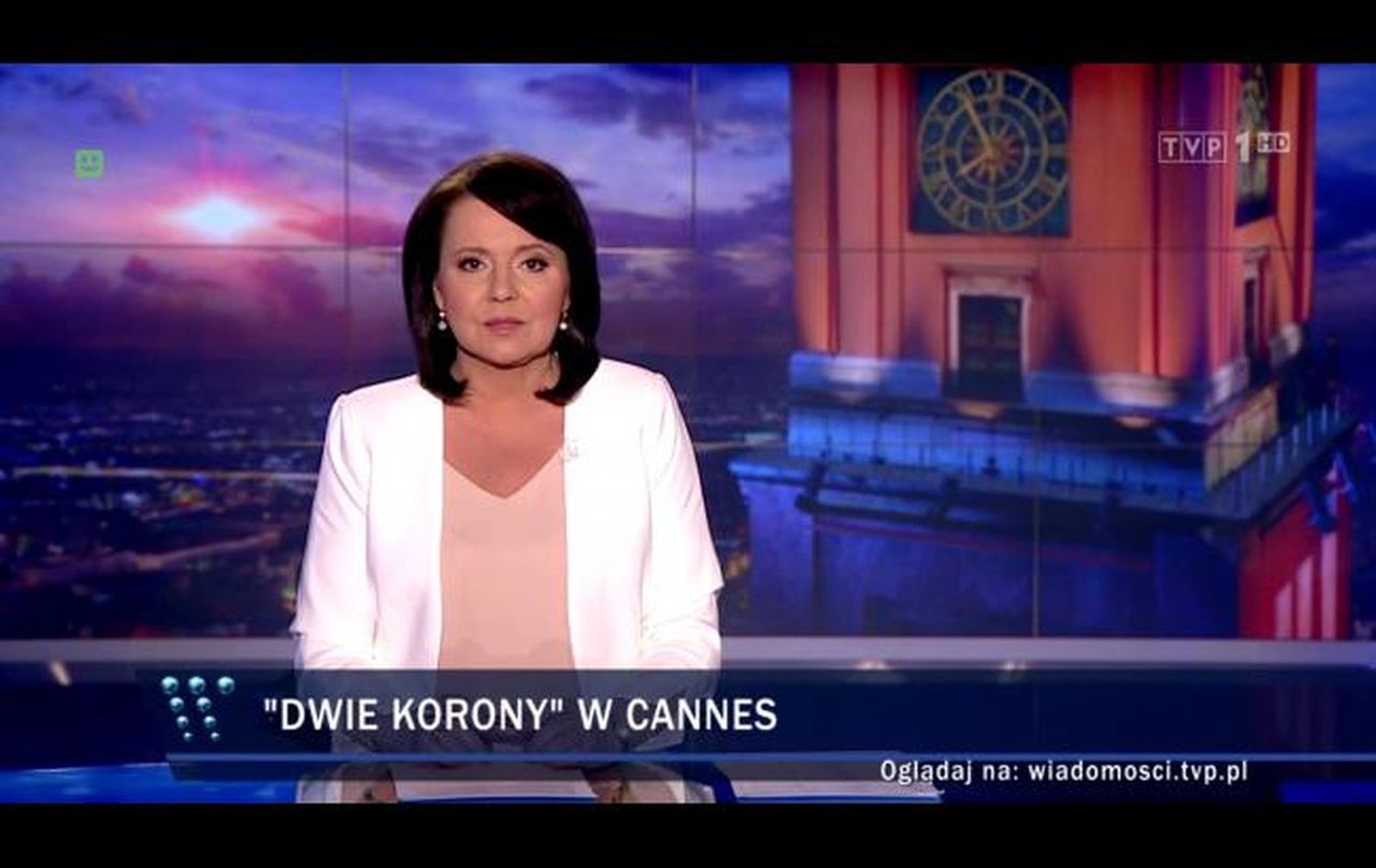 "Wiadomości" znów koloryzują rzeczywistość. Tym razem w materiale o polskim wątku w Cannes