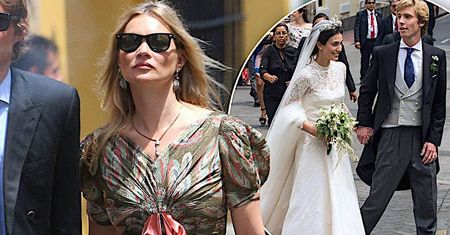 Bajkowy ślub na królewskim dworze! Panna młoda piękna jak księżna Kate, ale to o kreacji Kate Moss mówią wszyscy!