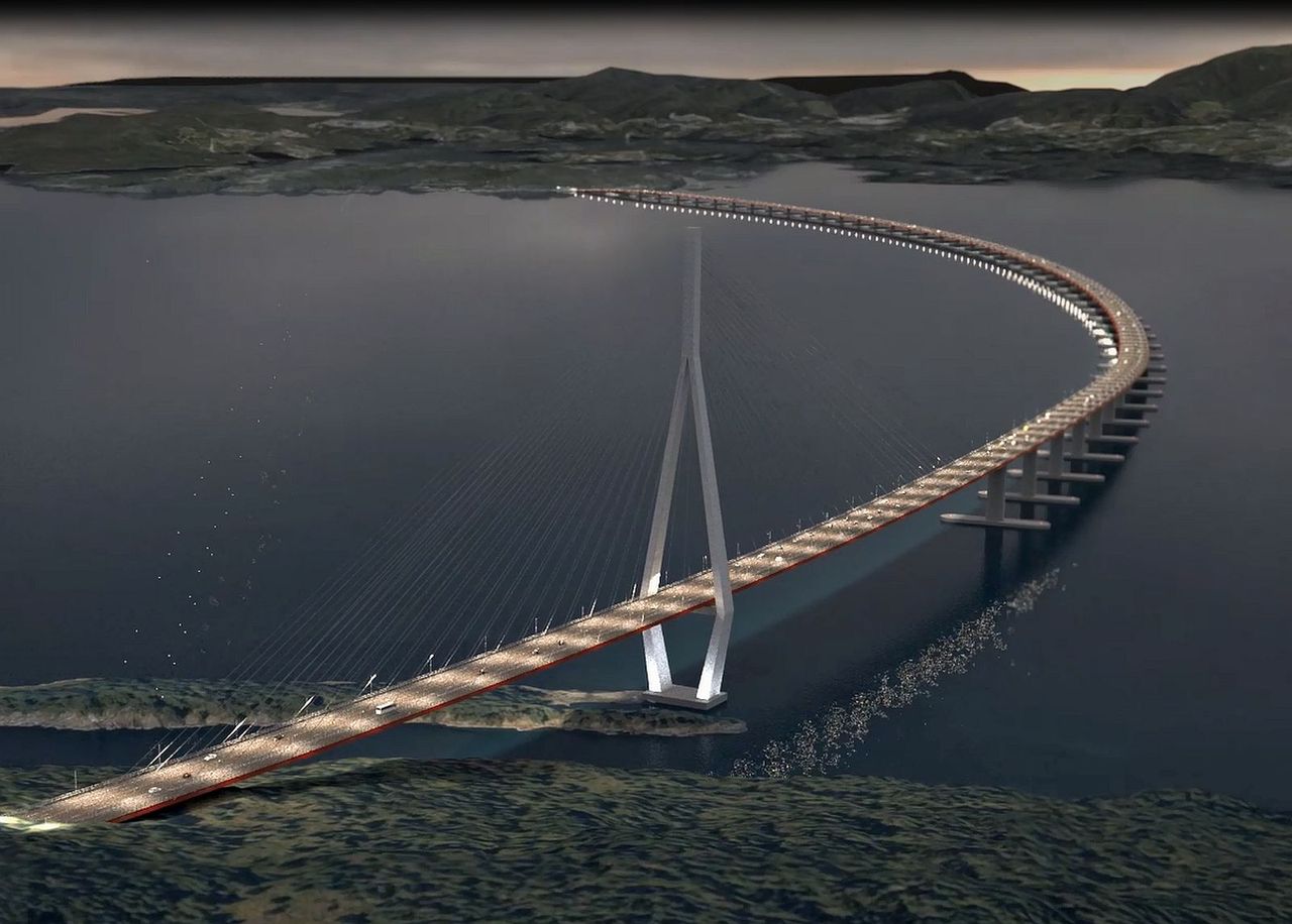 Norwegowie budują największy pływający most na świecie. Będzie miał ponad 5 km