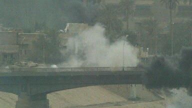 Wymiana ognia nad Tygrysem (fot. AFP)