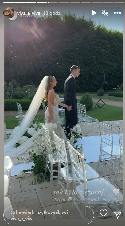 Radosław Majecki wziął ślub z influencerką