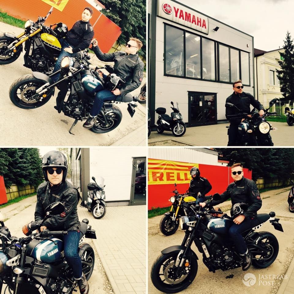 Mateusz Gessler na motorze