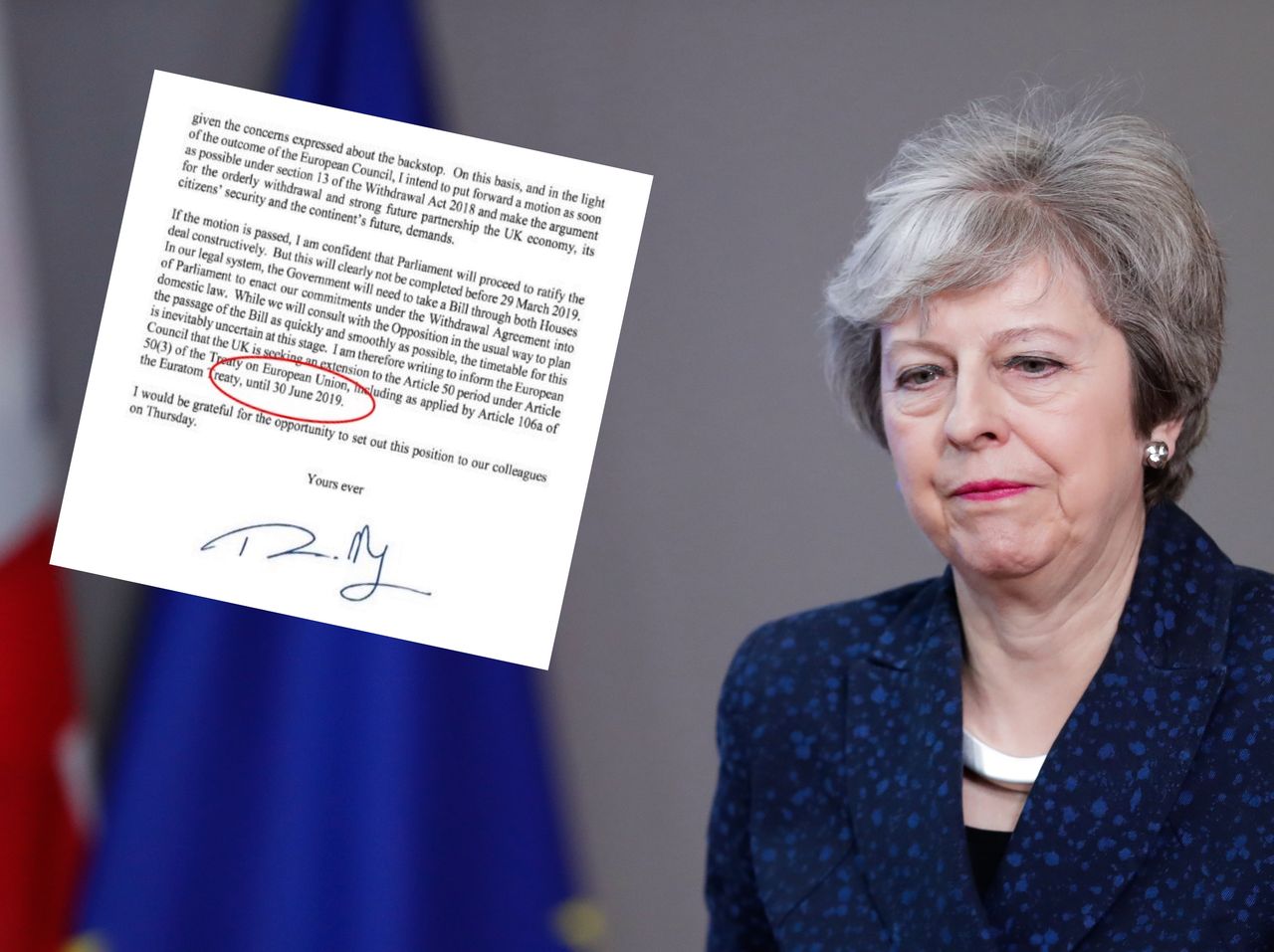 Brexit. Theresa May prosi Donalda Tuska o czas do 30 czerwca. Znamy treść listu