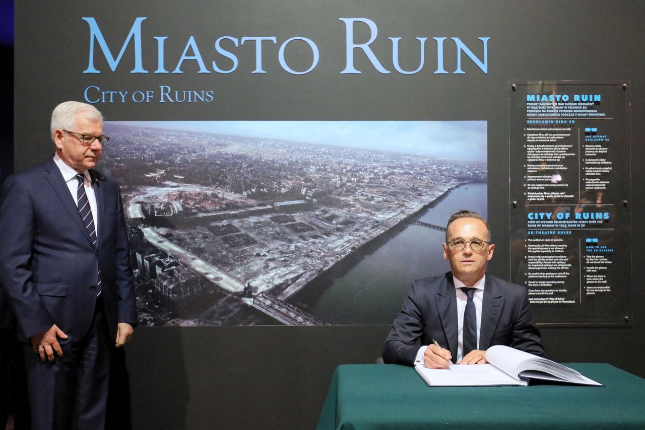 Szef MSZ Niemiec Heiko Maas: chciałbym prosić naród polski o przebaczenie