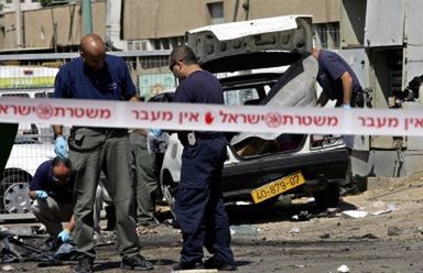 Samobójczy zamach w Izraelu