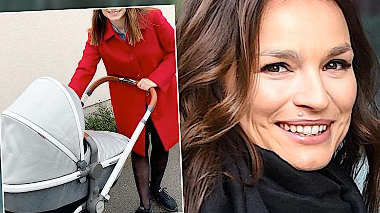 Anna Starmach wózek dla córki