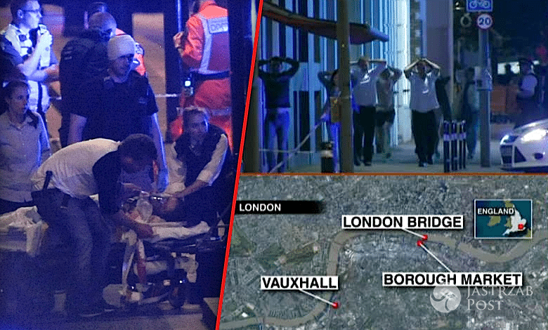 Zamach w Londynie na London Bridge