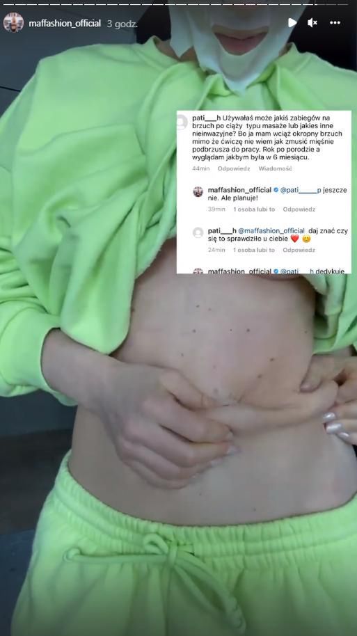 Maffashion pokazała swój brzuch