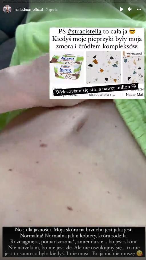 Maffashion pokazała swój brzuch