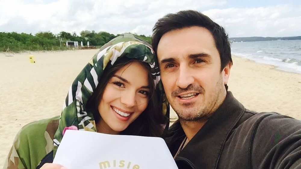 Paulina Krupińska i  Sebastian Karpiel-Bułecka
Fot. screen z Facebook