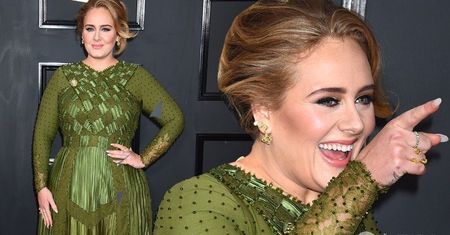 Grammy 2017: elegancka Adele na czerwonym dywanie. Postawiła na kreację jednego z najpopularniejszych projektantów świata