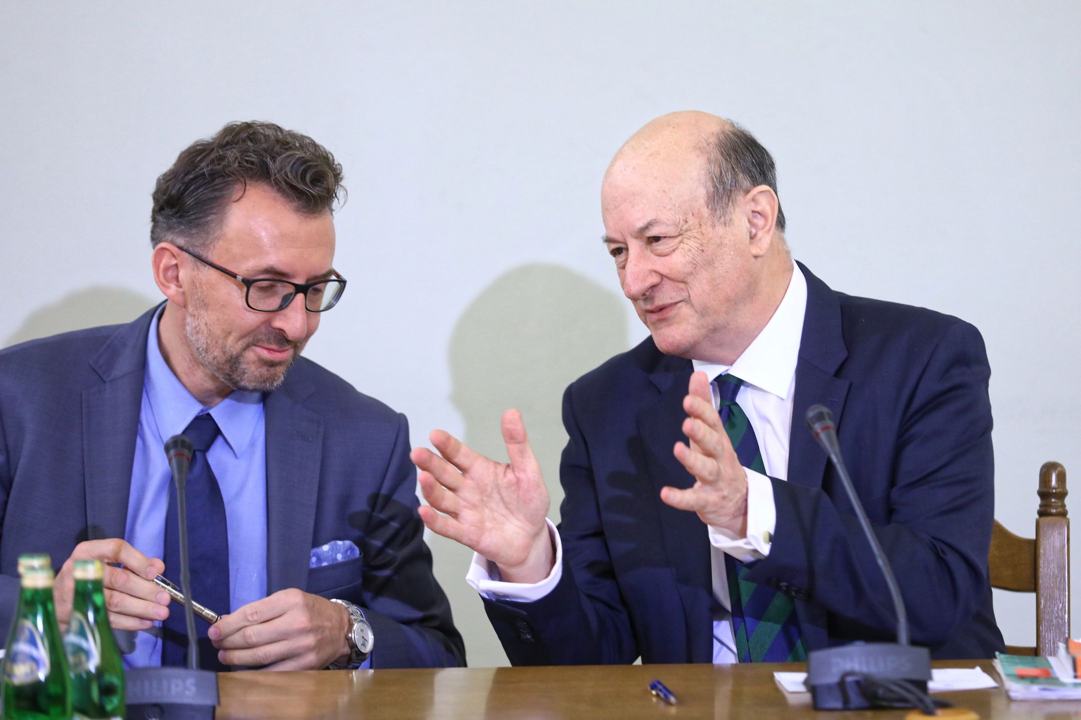 Marek Chmaj i Jacek Rostowski 