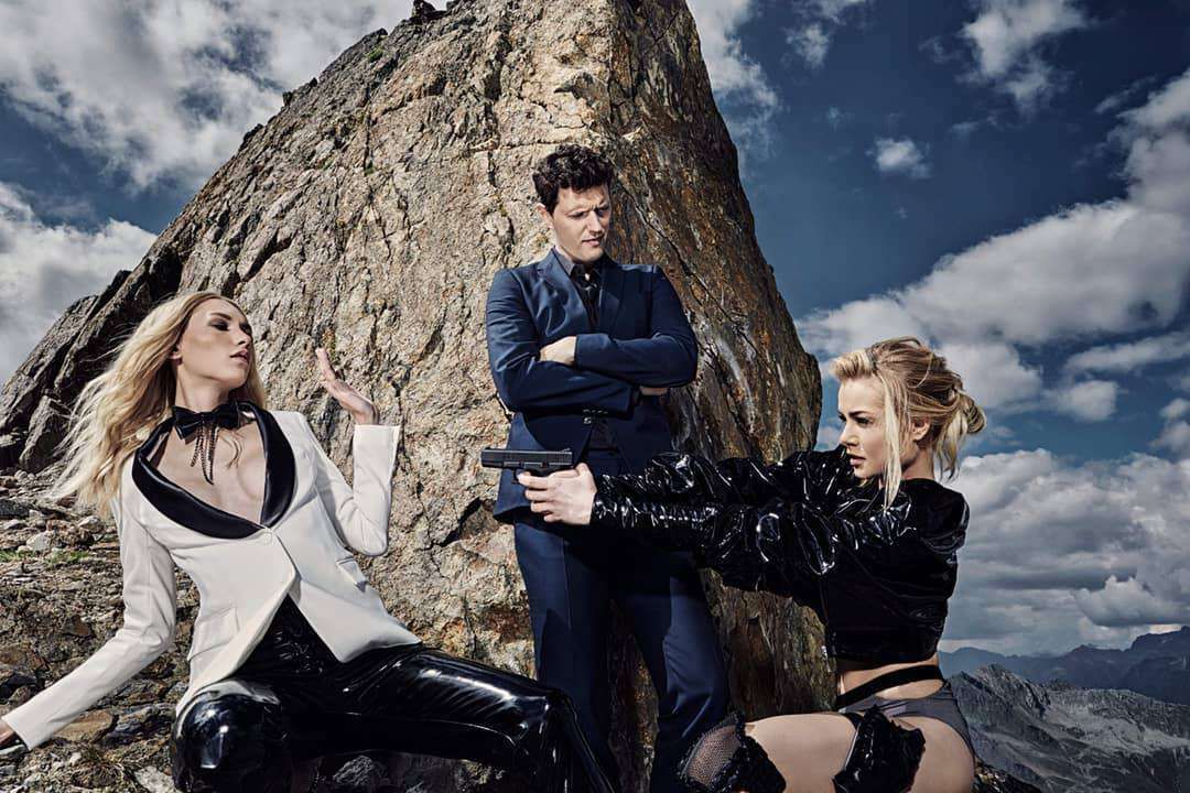 Kasia Szklarczyk i Magdalena Maj (gościnnie Sasha Knezevic) – sesja na lodowcu w Austrii, Top Model 7 – odcinek 7