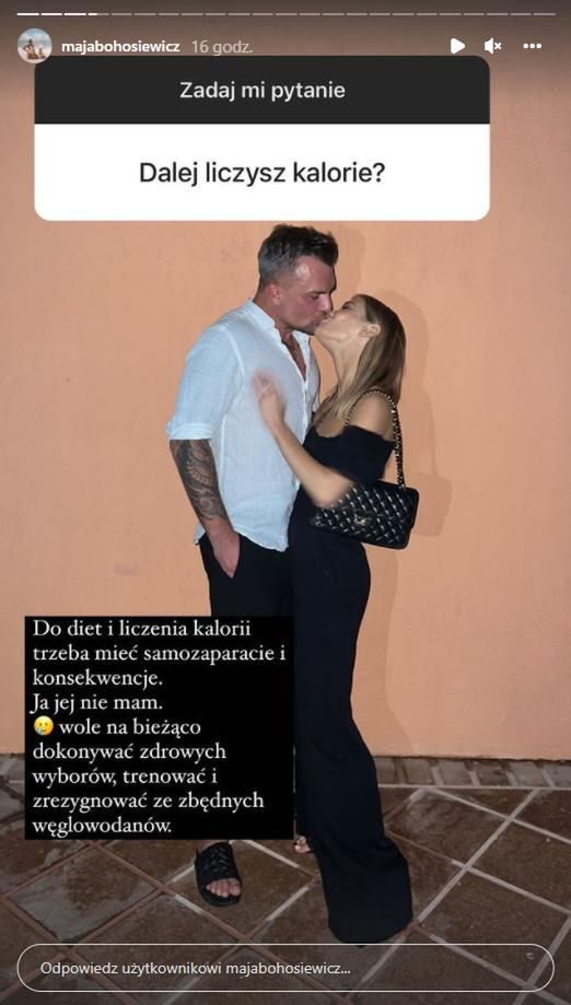 Maja Bohosiewicz o liczeniu kalorii