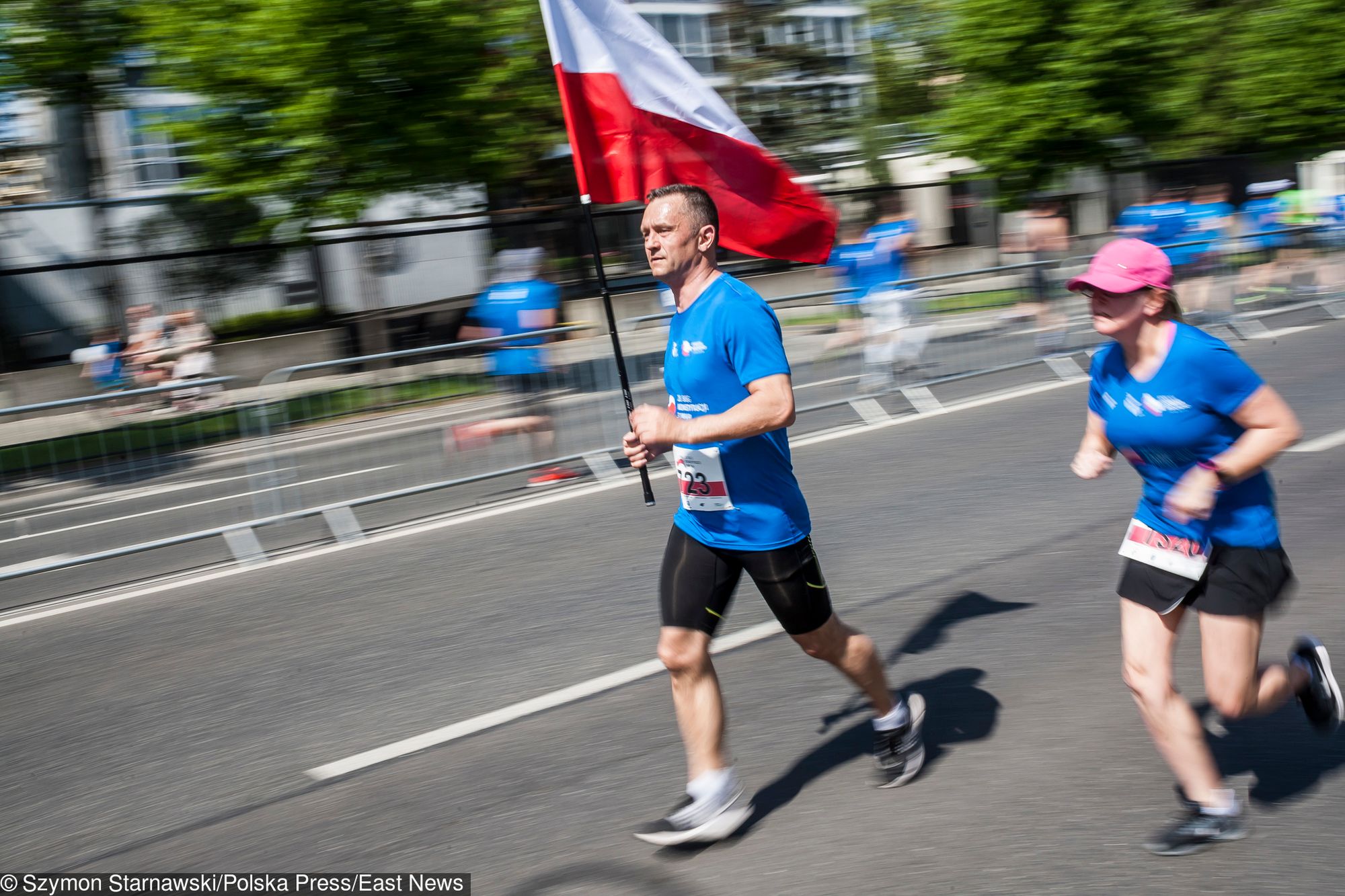 29. Bieg Konstytucji 3 Maja. Spore utrudnienia w Warszawie.