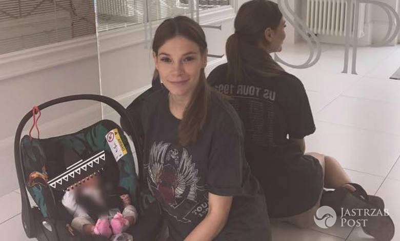 Maja Bohosiewicz zabrała tygodniowego niemowlaka do SPA