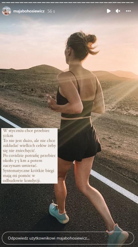 Maja Bohosiewicz o aktualnej formie