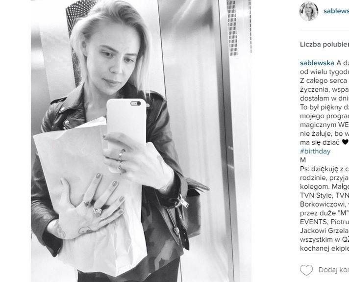 Maja Sablewska bez makijażu
