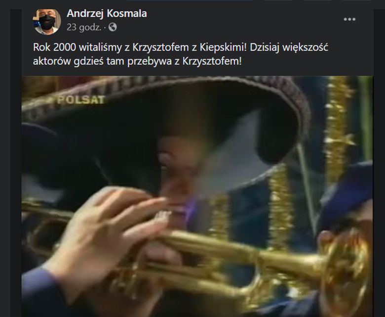 Andrzej Kosmala wspomina Krzysztofa Krawczyka w mediach społecznościowych. Przypomniał m.in. Świat według Kiepskich z udziałem piosenkarza