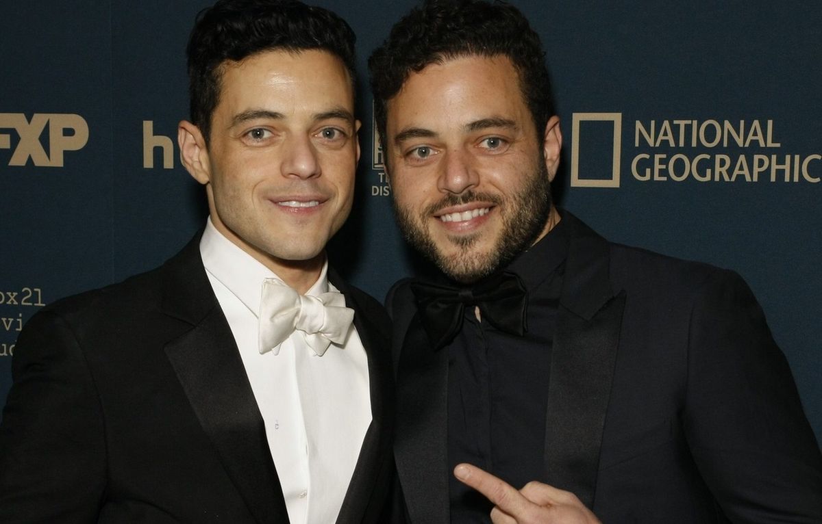 Oscary 2019: Rami Malek ma brata bliźniaka. Łączy ich wyjątkowa więź