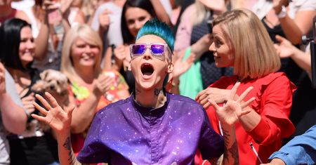 Anieszka Chylińska na castingu ''Mam Talent!'' w Warszawie. Wygląda jak ''z internetów''
