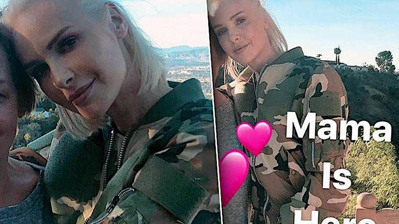 Magda Mielcarz z mamą Barbarą