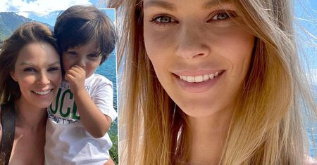 Małgorzata Tomaszewska w obiektywie synka. Enzo zrobił mamie sesję zdjęciową na wakacjach. Efekt bawi do łez