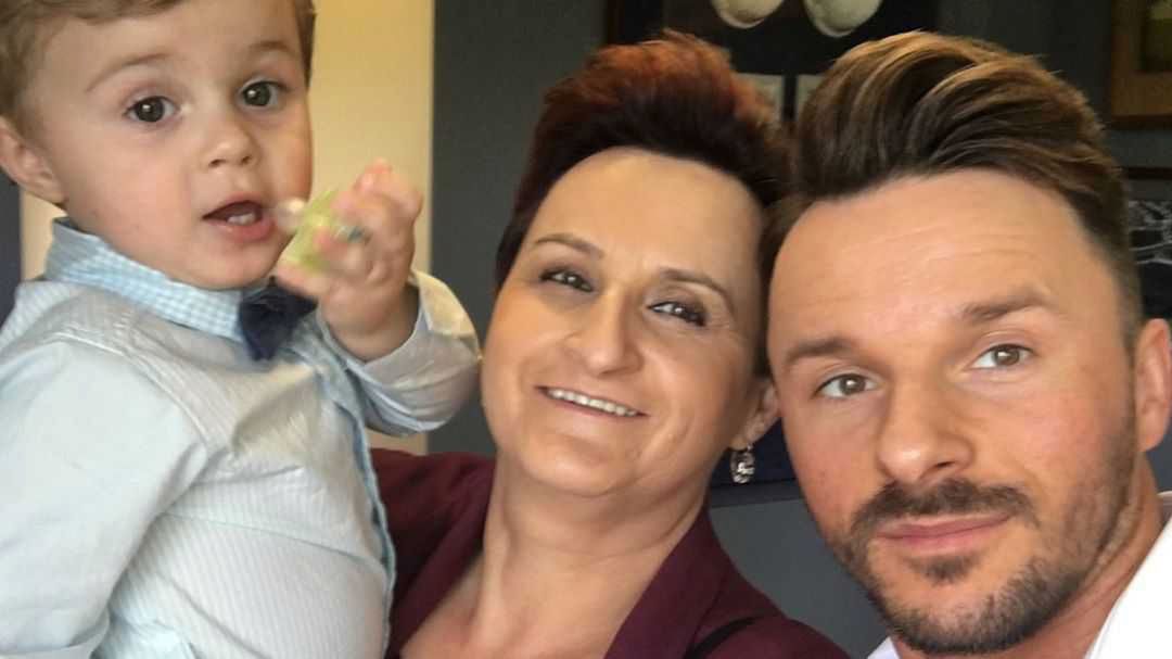 Qczaj z mamą Bernadettą