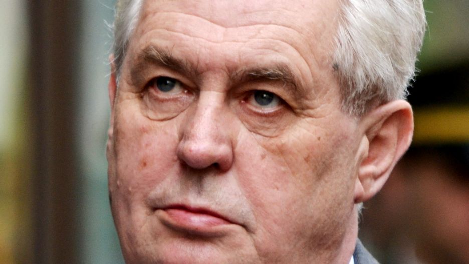 Prezydent Czech Milosz Zeman