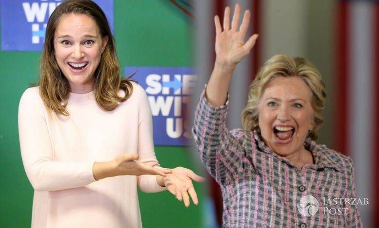 Natalie Portman i Hilary Clinton