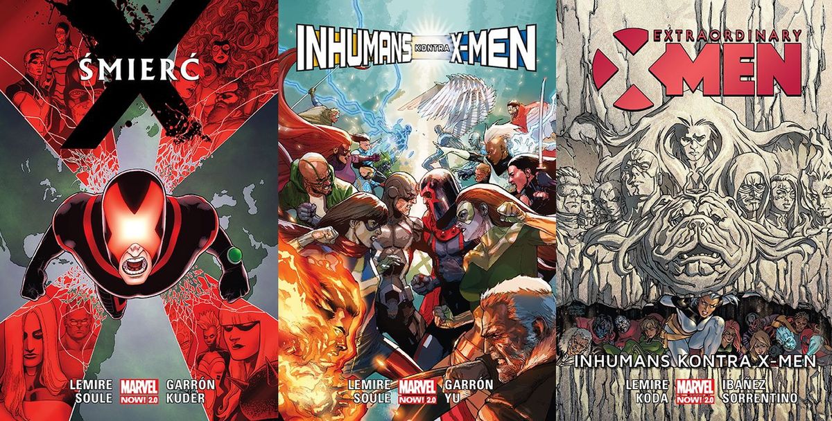 "Inhumans kontra X-Men": kolejna wojna superbohaterów