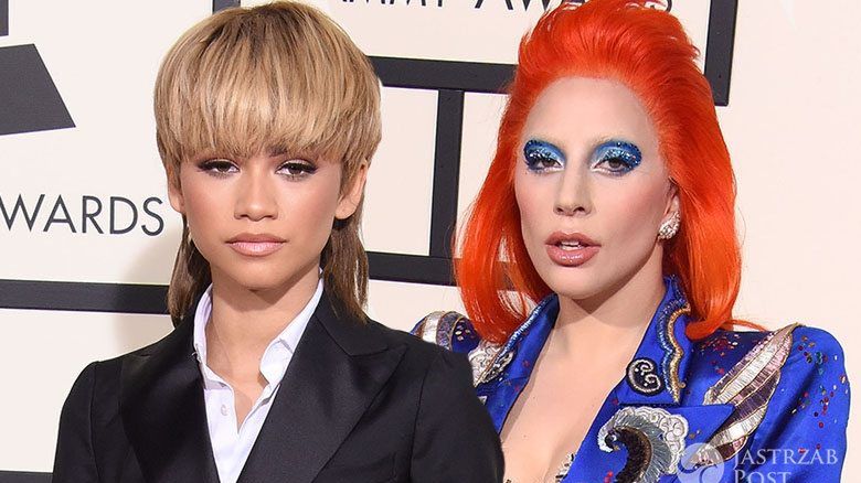 Lady Gaga i Zendaya Coleman jak David Bowie