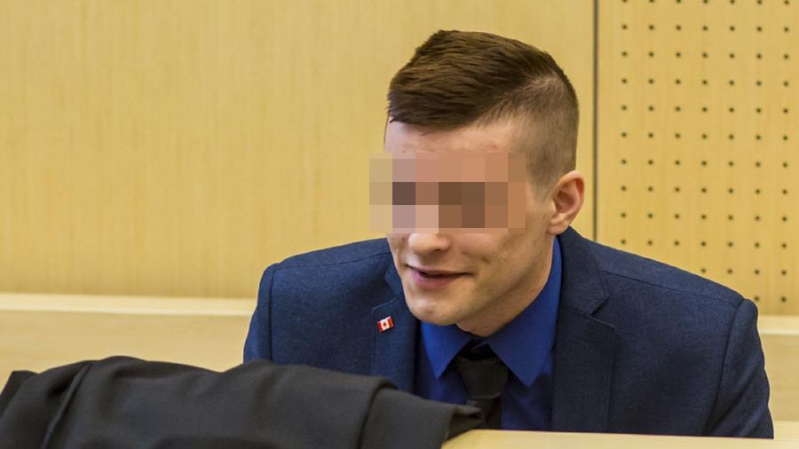 Adam Z., oskarżony ws. śmierci Ewy Tylman, na sali rozpraw