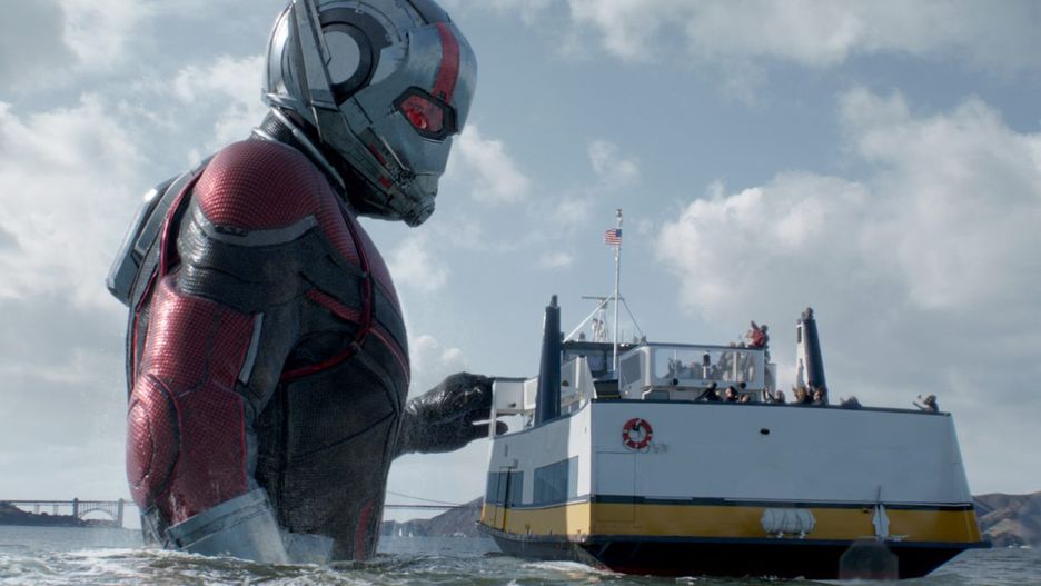 W dwójce Scott Lang pojawia się też jako Giant-Man