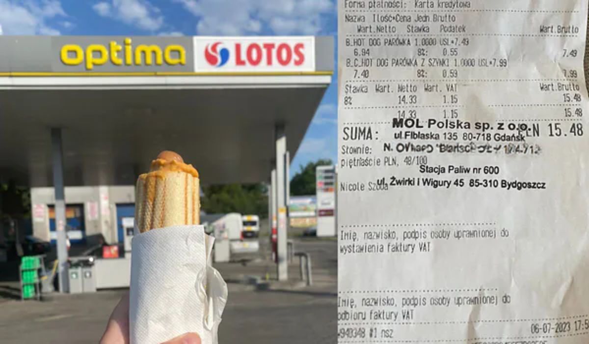 Hot-dogi ze stacji Lotos, fot. Paulina Hermann