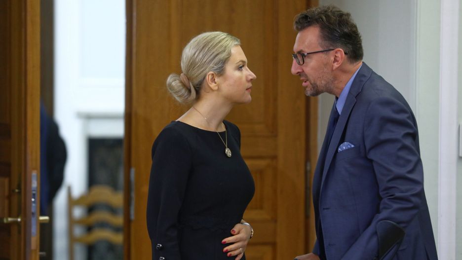 "To była miła, kurtuazyjna rozmowa" - mówi o zdjęciu prof. Marek Chmaj
