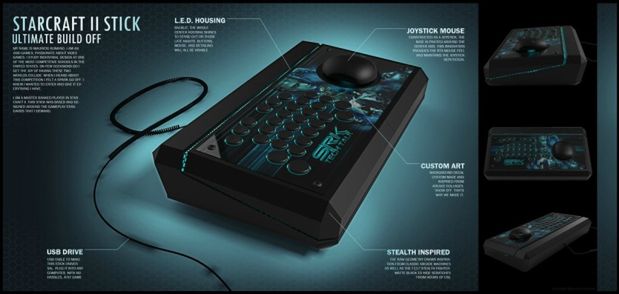 Arcade stick do... StarCrafta. Czy da się grać w strategię kontrolerem ze świata bijatyk?