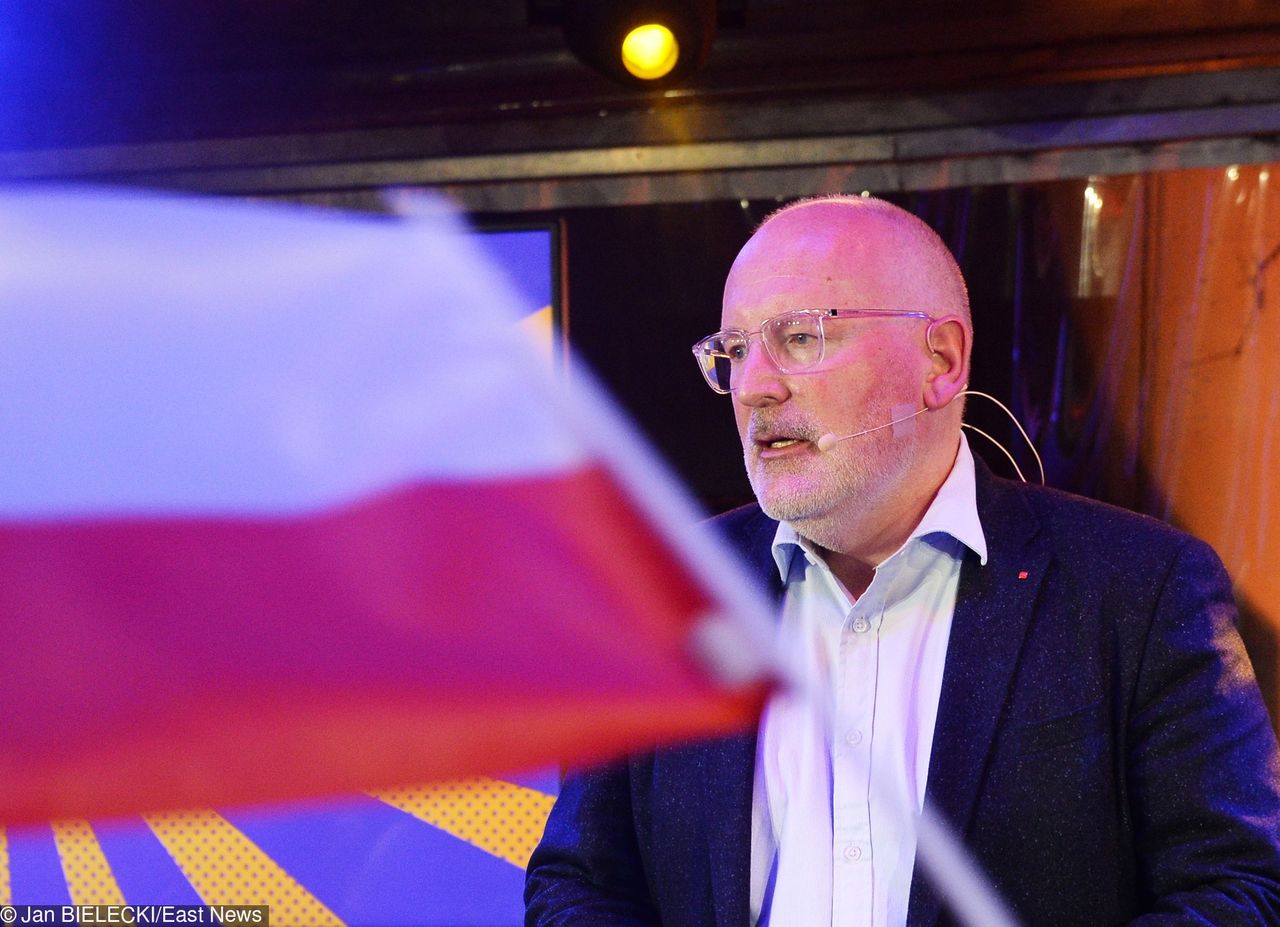 Timmermans zły. "Kraje UE posłuchały Polski i Węgier"