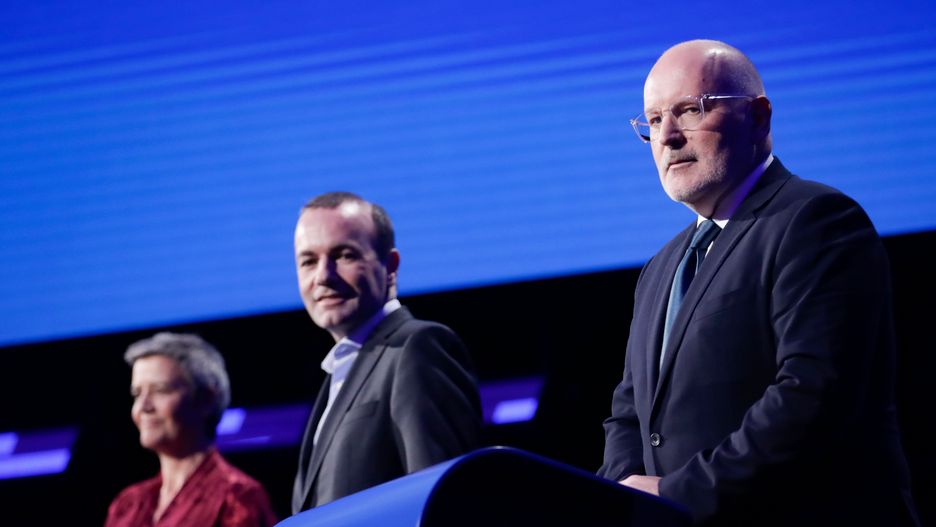 Wybory do PE. Margrethe Vestager, Manfred Weber oraz Frans Timmermans