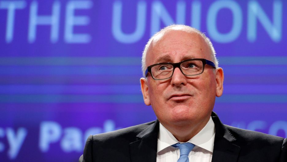 W debacie nt. praworządności w Polsce udział bierze pierwszy wiceprzewodniczący Komisji Europejskiej Frans Timmermans